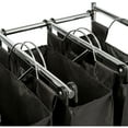 thumbnail image 3 of Honey-can-do Triple Laundry Sorter with Wheels, Black, 3 of 6