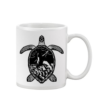 

Sea Turtle Bold Silhouette Mug - Image by Shutterstock