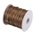 thumbnail image 1 of Unique Bargains Beading Thread Bracelet Weave Bead Craft Cord 3mm 39M/Roll (42-Yards) Decorative String, Brown, 1 of 7