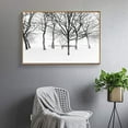 thumbnail image 2 of wall26 Floating Framed Canvas Wall Art for Living Room, Bedroom Black and White Tree Art Canvas Prints for Home Decoration Ready to Hang - 16x24 inches, 2 of 4