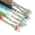 thumbnail image 3 of 8mm 99 Beads Crystal Prayer Beads Tasbih Tasbeeh Masbaha Bracelet Islamic Muslim, 3 of 5