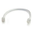 thumbnail image 1 of 50 ft. Cat6 Non-Booted Unshielded-UTP Ethernet Network Patch Cable - White, 1 of 1