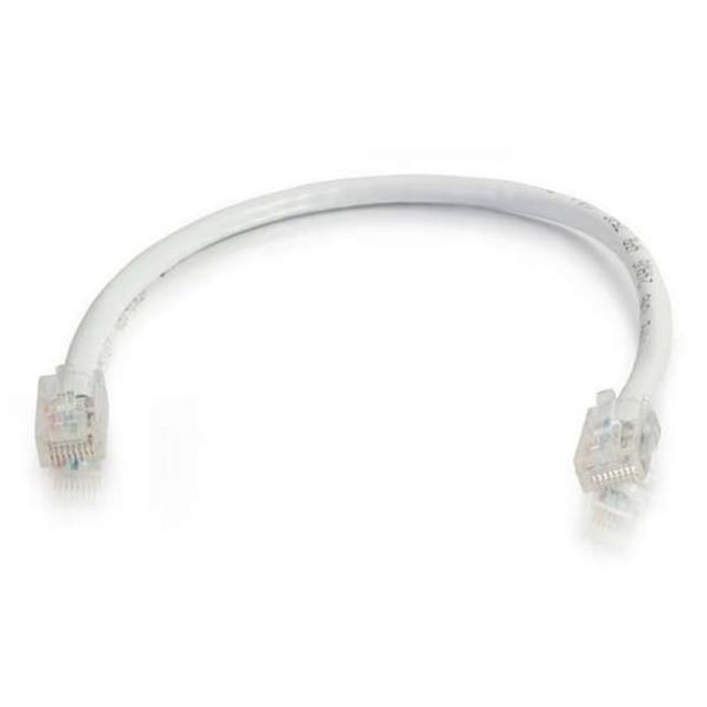 50 ft. Cat6 Non-Booted Unshielded-UTP Ethernet Network Patch Cable - White