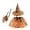 Orange, variant on Women Halloween Costume Outfit With Tulle Skirt, Witch Hat And Coordinated Accessories For Costume Parties, Dance Events, Stage Performances, Photo Sessions, Parades And Dress Up Events
