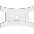 thumbnail image 1 of Ekena Millwork CMP36X24HN-03000 3 in. ID x 7.75 in. Rectangle Haven Architectural Grade PVC Contemporary Ceiling Medallion, 1 of 1