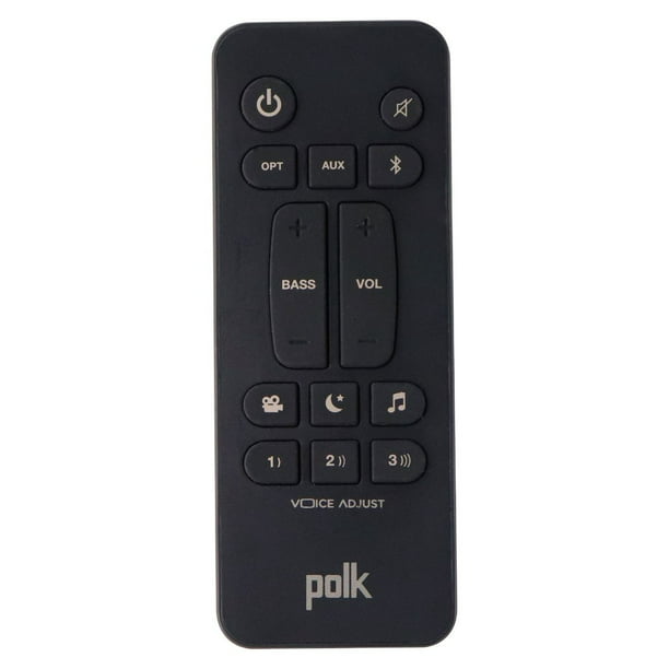 Polk Audio Remote Control (RE9216-1) for Signa S1 Soundbar - Black