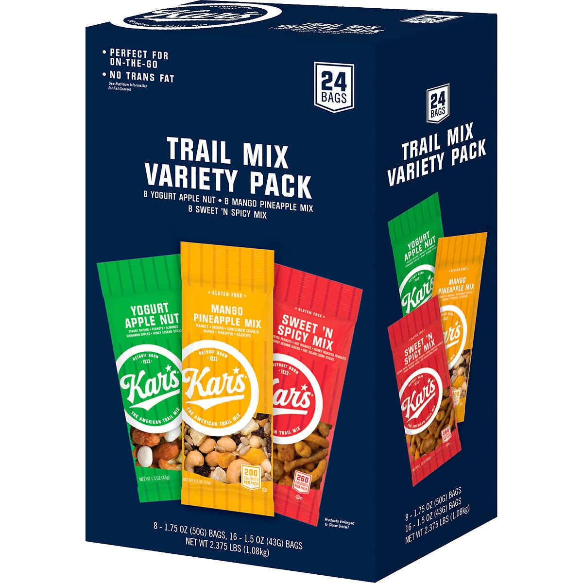 Kar's GlutenFree Variety Pack Trail Mix, 38 Oz