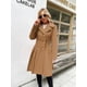thumbnail image 2 of Gabardina GRACE KARIN con solapa y doble botonadura camel para mujer, 2 of 6