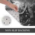 thumbnail image 3 of Halloween Non Slip Door Mat, Halloween Haunted House Path Halloween Decor Absorbent Bath Tub Mats, Bathroom Rugs Welcome Mat, Bath Mat for Halloween Decor Home, Kitchen 16x24in, 3 of 6