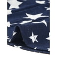 thumbnail image 5 of Agnes Orinda Women's Plus Size Pajama Pant Star Print Nightwear with Pocket Comfy Lounge Pants 3X Navy Blue, 5 of 6