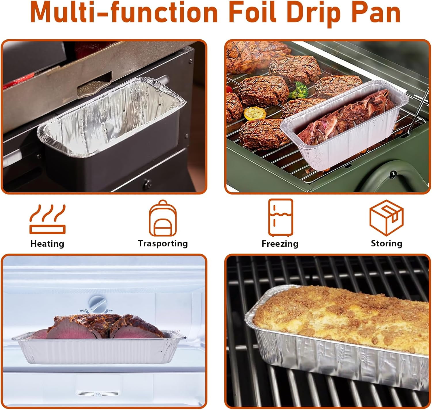 Grease Cup Liners Compatible with Blackstone Griddle 5017 - Griddle Accessories Disposable Grill Grease Tray, Aluminum Foil Drip Pan Grease Catcher Cup Liner for 17, 22, 28, 36 Inch Griddle (20 Pack)