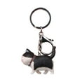 thumbnail image 1 of Flmtop Mini Cute Cartoon Chubby Cat Model Hanging Toy Key Ring Keychain Bag Pendant, 1 of 10
