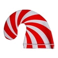 thumbnail image 5 of Candy Cane Christmas Hat Holiday Costume Striped Outfit Halloween Party Cosplay Themed Accessories, 5 of 9