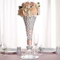 thumbnail image 4 of Efavormart 18'' | Pack of 4 Trumpet Glass Vase, 4 of 7