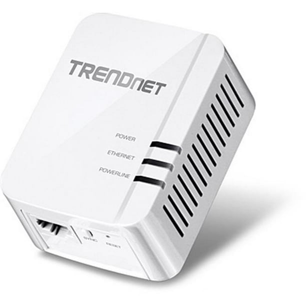 TRENDnet TPL-420E2K - Pont - GigE, HomePlug 1.0, HomePlug AV (HPAV) 2.0 - Enfichable par le Mur
