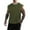 Army Green, variant on Men's Striped Tank Top Elastic Breathable Muscle Tank Top Crew Neck Sleeveless Undershirt