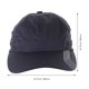 thumbnail image 5 of 1 gorro de malla ajustable con visera para exteriores, de secado rápido, para hombre y mujer (azul oscuro), 5 of 6