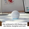 thumbnail image 4 of Echo Dot (5.a generación, 2022) con reloj | Altavoz inteligente con reloj y Alexa |, 4 of 5