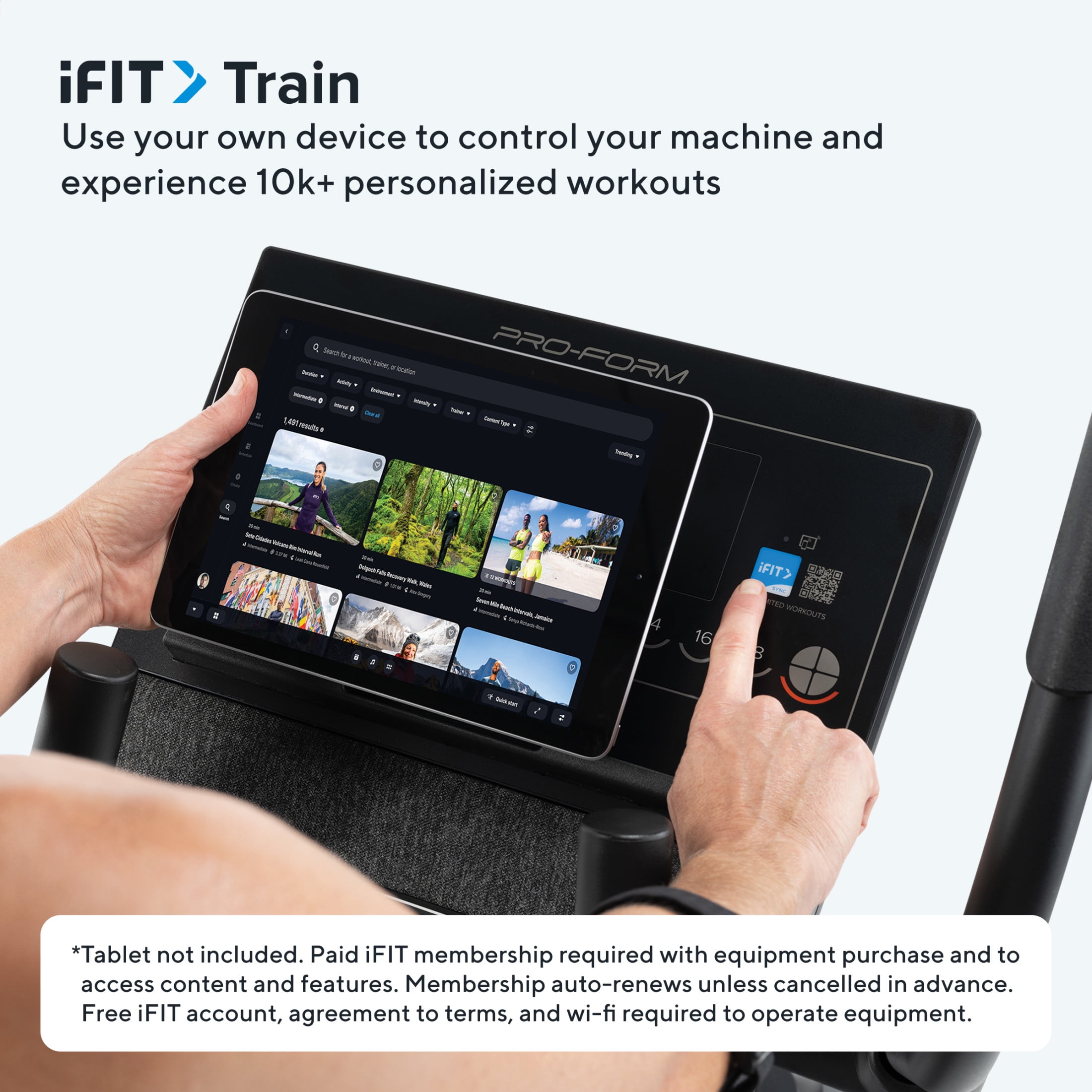 ProForm Carbon EL Elliptical with 18 Levels of Resistance for Effective Low-Impact Workouts