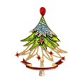thumbnail image 3 of Broche navideño, broche navideño, broche de moda para el cuello, joyería, broche de moda para mujer, broche para el pecho, para vestido, chal, suéter, Estilo A, 3 of 8
