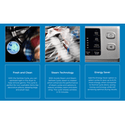 Kenmore 4.5 cu. ft. Front-Load Washer w/ Steam - White