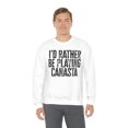 thumbnail image 5 of I'd rather be Playing Canasta Card Game Sweatshirt, Gifts, Sweater Shirt, 5 of 9