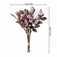 thumbnail image 3 of Artificial Eucalyptus Branches with Purple Fruit for Living Room Table Decor, Faux Branches for Vase, 3-Pack, 3 of 4