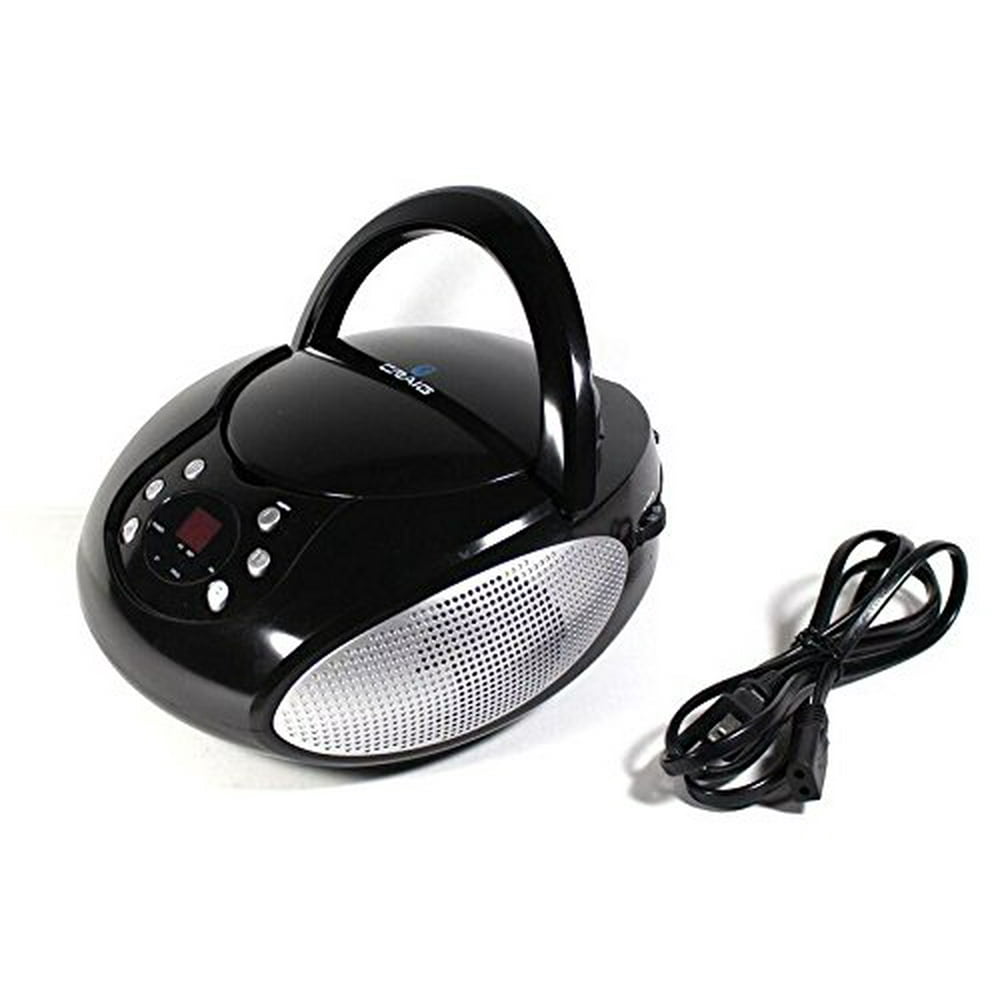 Craig Bluetooth CD Boombox with AM/FM Radio, 8.7" x 4.3" x 95
