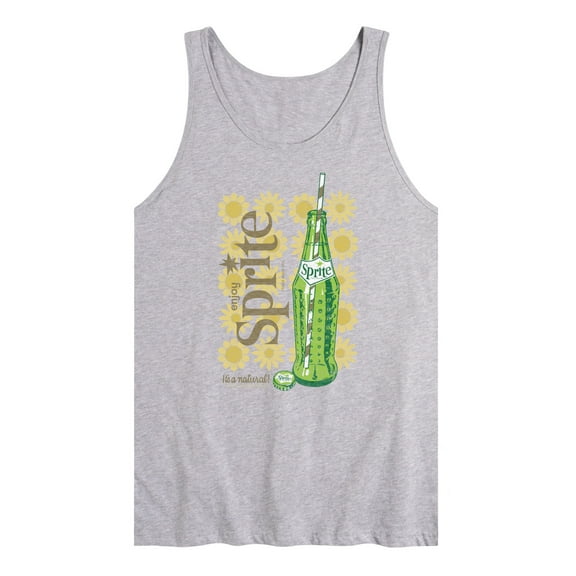 Sprite - Bottle Daisy Pattern - Men's Jersey Tank Top