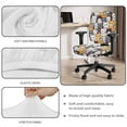 thumbnail image 3 of FKELYI Cartooon Cat Print 2 Piece Office Chair Slipcovers with Armrest Covers Stretch Fabric Swivel Chair Cover for Computer Chair Armchair Washable Protector Home Office Decor, 3 of 7