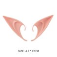 thumbnail image 3 of 1 Par Orejas Elfo Látex Hada Pixie para Mujeres Y Disfraz Halloween (largo), 3 of 8