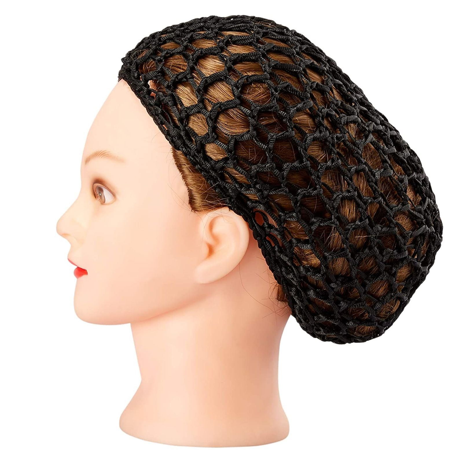 Juvale 15-Pack Crochet Knit Snood Hair Net Cap Bonnet, One Size (May Vary) Juvale 15-Pack Crochet Knit Snood Hair Net Cap Bonnet, One Size (May Vary)