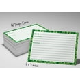 thumbnail image 6 of Inkdotpot Recipe Card 6x4 inch Single-Sided Recipe Design Cards Border Recipe Cards Wedding-Bridal Shower-Baby Shower- Pack of 50, 6 of 6