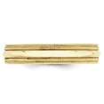 thumbnail image 3 of 10K Yellow Gold Ring Band Wedding Milgrain Comfort, 3 of 4