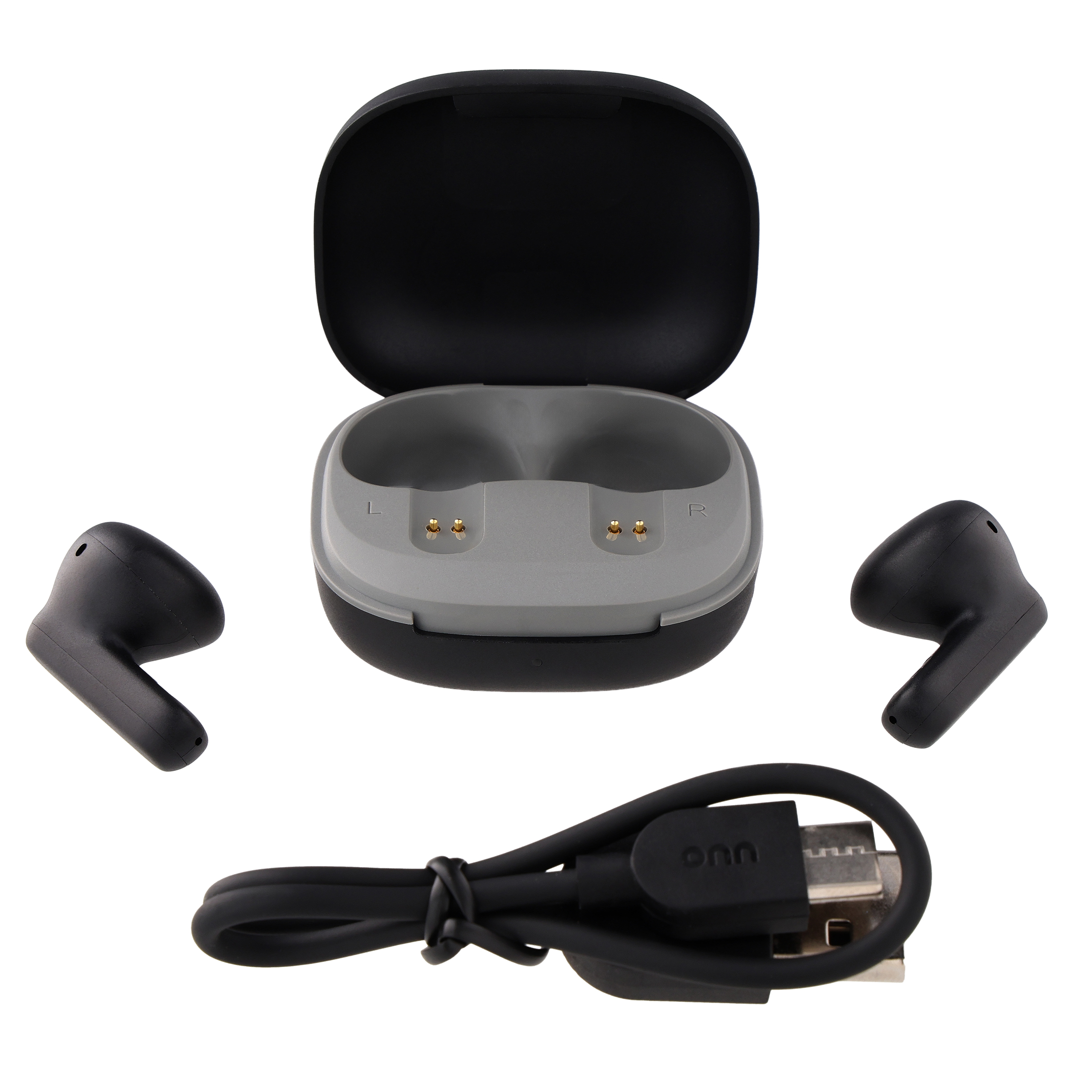 Audífonos Bluetooth onn Mini Sticks Negros con Cancelación de Ruido Ambiental 8
