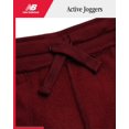 thumbnail image 2 of Pantalones deportivos New Balance de forro polar ligero para niños, color rojo mercurio, 2 of 7