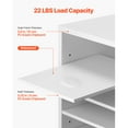 thumbnail image 6 of KFFKFF Document Divider, 36 Sections Office Postbox with Modifiable Racks, Timber Post Sorter Medium Density Fiberboard for Office, Home, Classroom Storage of Files, Documents, Papers, in White, 6 of 9