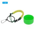 thumbnail image 3 of Uxcell Water Bottle Holder, Paracord Handle Strap Carrier Light Green, 3 of 6