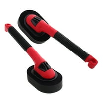 Worgeous 2pcs Car Waxing Tools Tire Wax Applicator Brush With Sturdy Handle Sponge Brush For Car Tires Shine Car Detailing And Polishing Accessory