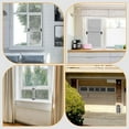 thumbnail image 4 of 4 Pcs Expandable Window Screen Adjustable Sliding Window Screen Mesh with Aluminum Frame for Home House (21''-38.6'' W X 15'' H), 4 of 6