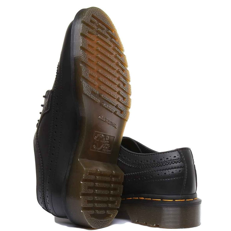 Dr Martens 3989 Felix Unisex 5 Eyelet Vegan Brogue Shoes in Black