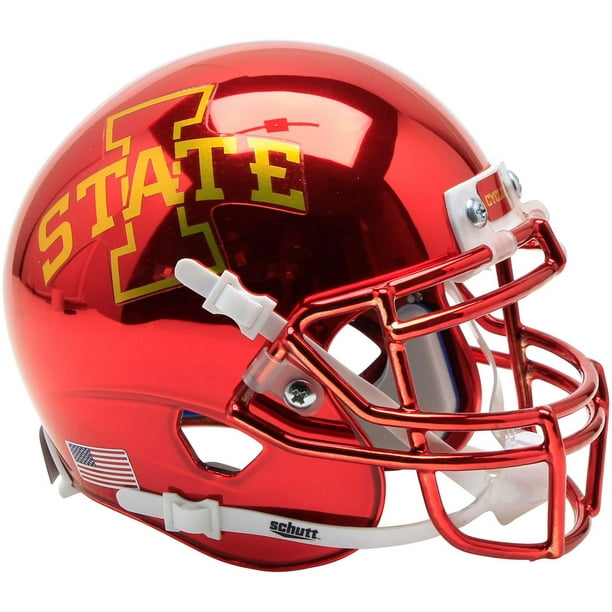 Fanatics Authentic Iowa State Cyclones Schutt Chrome Mini Football Helmet