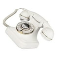 thumbnail image 4 of Classical Landline Corded Desk Phone Rotary Dialing Corded Option Telephone, 4 of 9