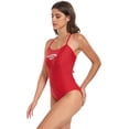 thumbnail image 2 of Adoretex Women's Guard One Piece Tie-Back Swimsuit (FGN28) - Red - 32, 2 of 5