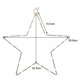 thumbnail image 5 of Lámpara Luces brillantes creativas de estrella de cinco puntas luz nocturna de Ehuebsd estrella LED alimentada por batería con Control remoto para el hogar decoración de Navidad y Año Nu, 5 of 6