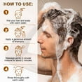 thumbnail image 4 of Rtbyue 2-Pack Caffeine Hair Care Shampoo for Men & Women,Strengthens Hair, Biotin Shampoo, 4 of 9