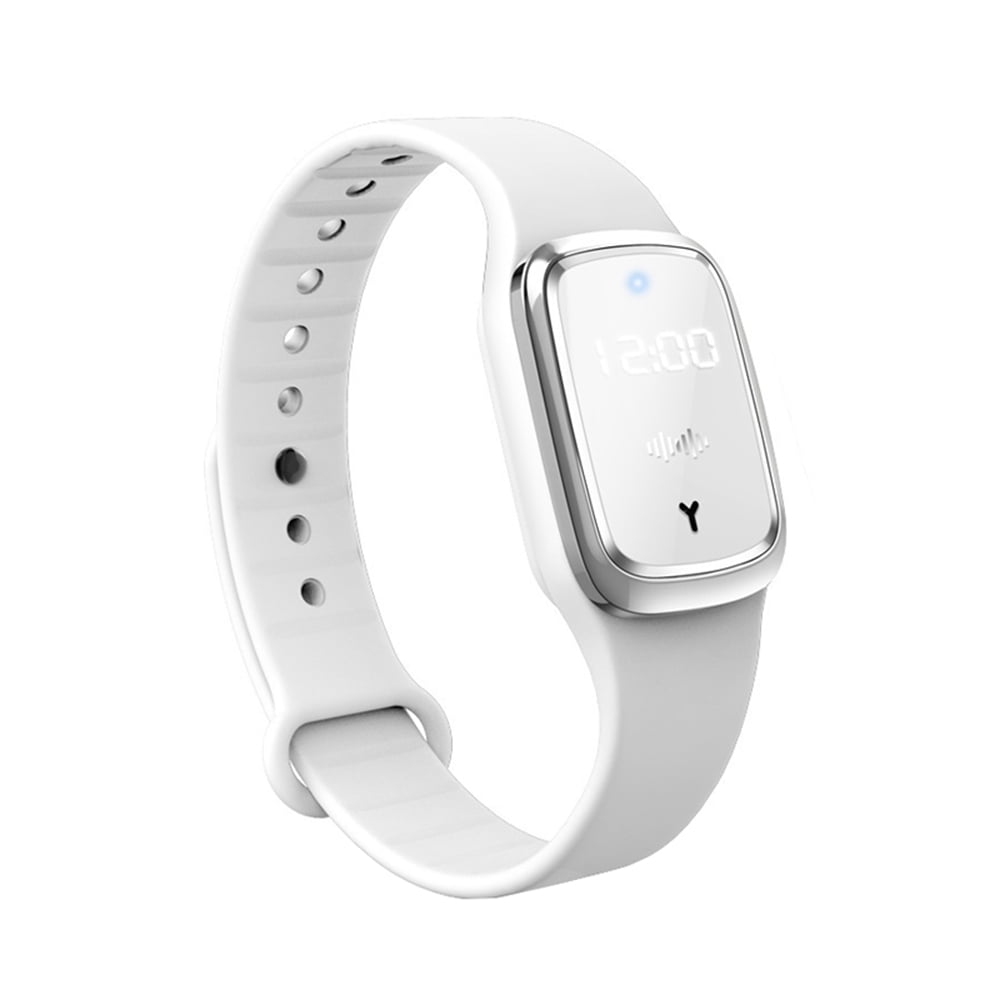 tooloflife Ultrasonic Mosquito Repellent Anti Repeller Wristband Bracelet USB Rechargeable Adults and Kids Unisex