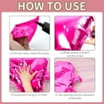 thumbnail image 6 of LQQBOX Pink and Rose Double Sided Square Foil Balloons Wall,19 Inches Pink Metallic Foil Balloons Tunnel Arch Kit for Girls Bachelorette,Wedding,Anniversary,Birthday Party Background Decoration, 6 of 7