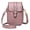 Violet, variante sur HiMONE Portefeuille pour Femmes Designer Sacs Bandoulière Messager Cuir PU Porte-Cellulaire Mini Femmes Étanche Boucle Vert