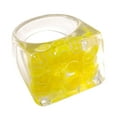 thumbnail image 1 of Resin Ring All Match Lightewight Fruit Cute Acrylic Statement Ring Knuckle Ring, 1 of 10